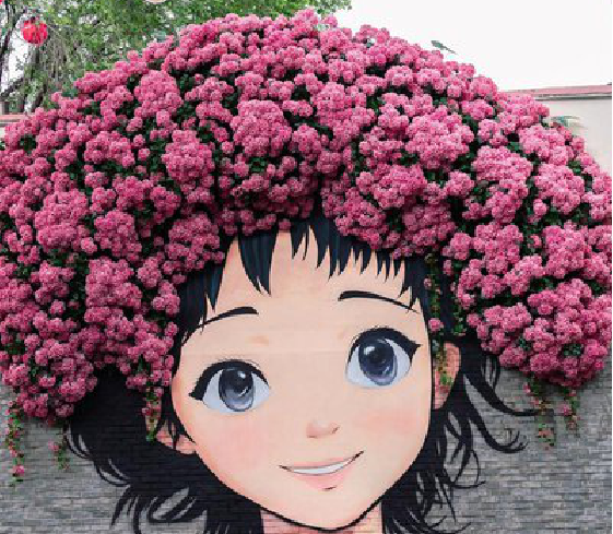 普洱墙体彩绘-网红墙打卡