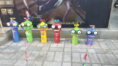 普洱商业区彩绘