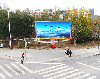 普洱户外大屏广告投放要点。