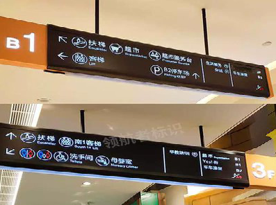 普洱如何通过商场标识牌引导客流分布?